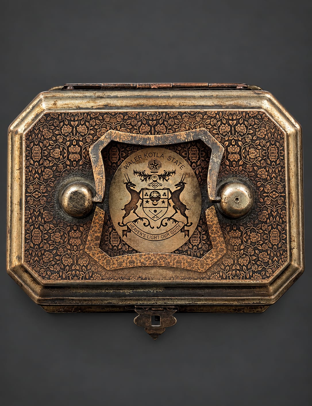 Mughal Brass Betel Nut box